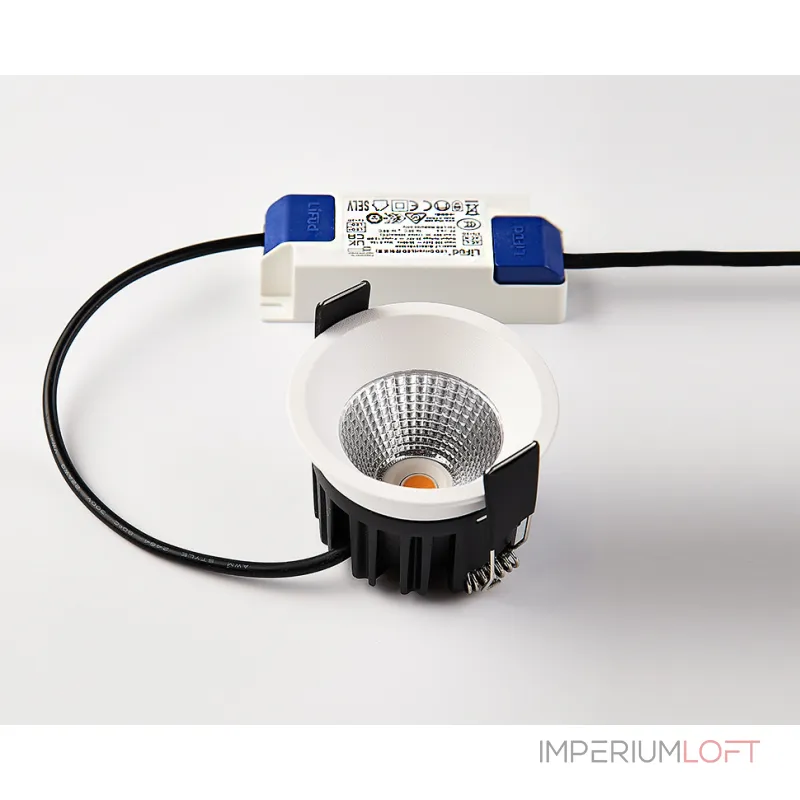 Светильник встраиваемый влагозащищенный IT08-8035 white 4000K от ImperiumLoft