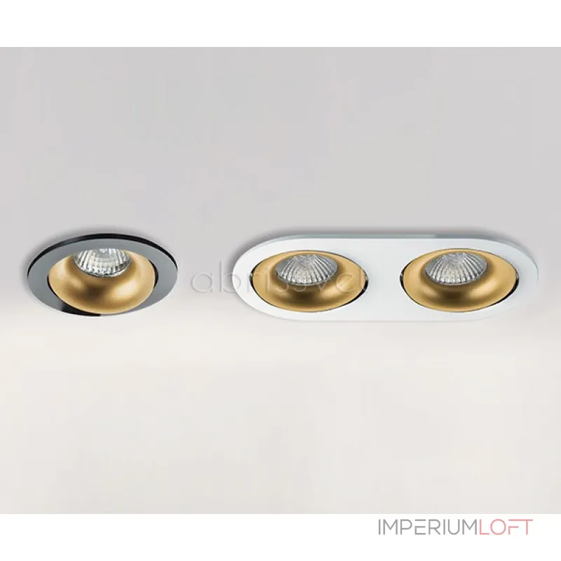 Светильник встраиваемый поворотный DE-200 black от ImperiumLoft