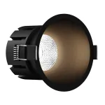 Светильник встраиваемый Italline IT06-6025 black 4000K от ImperiumLoft