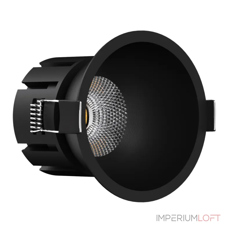 Светильник встраиваемый Italline IT06-6025 black 4000K от ImperiumLoft