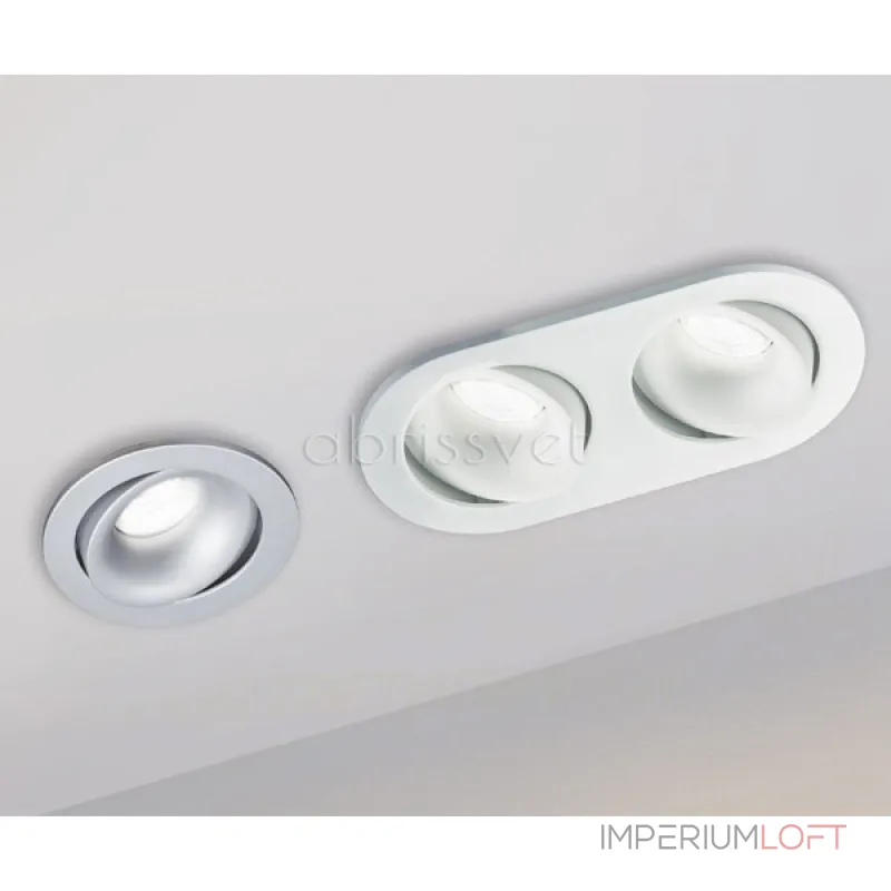 Светильник встраиваемый поворотный DE-200 black от ImperiumLoft