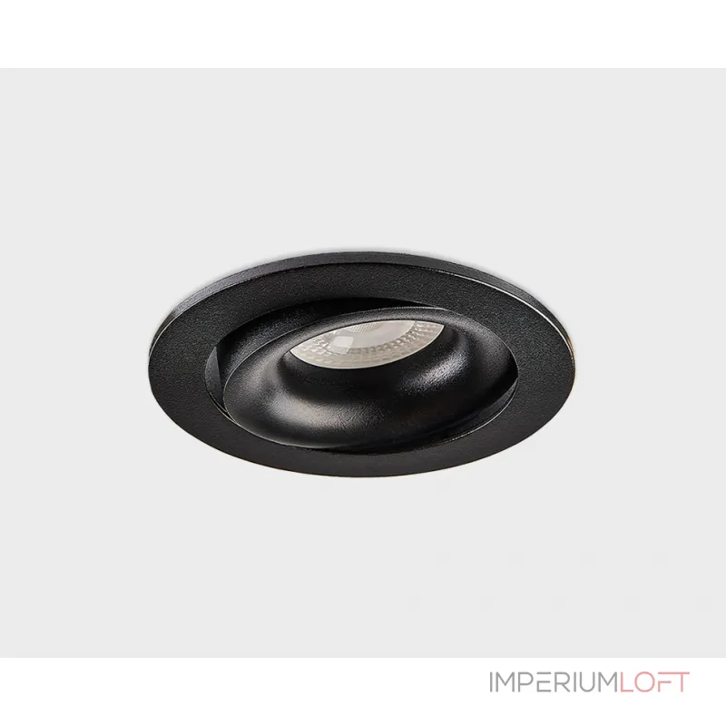 Светильник встраиваемый поворотный DE-200 black от ImperiumLoft