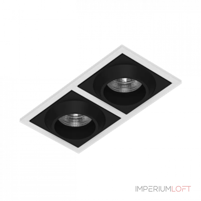 Встраиваемый светодиодный светильник LeDron GIZA GIZA SQ2 White-Black от ImperiumLoft Встраиваемый светодиодный светильник LeDron GIZA GIZA SQ2 White-Black от ImperiumLoft