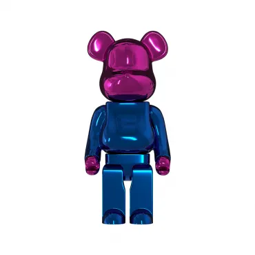 Статуэтка LeDron BEAR Middle BN96 Pink+Blue