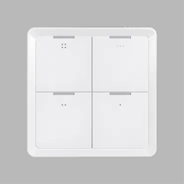 Накладная 4-х кнопочная радиопанель 12 сцен LeDron Zigbee SC04