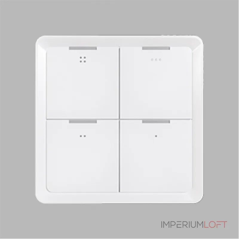 Накладная 4-х кнопочная радиопанель 12 сцен LeDron Zigbee SC04 от ImperiumLoft