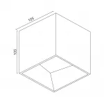 Потолочный светодиодный светильник LeDron SKY OK SKY OK Black от ImperiumLoft