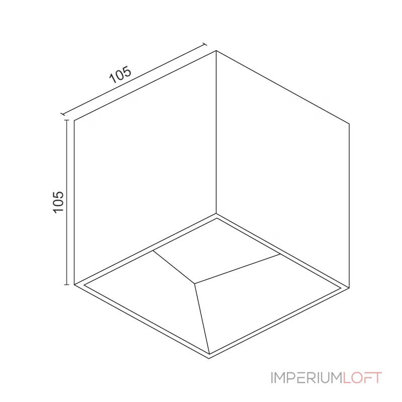 Потолочный светодиодный светильник LeDron SKY OK SKY OK Black от ImperiumLoft