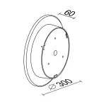 Настенный светодиодный светильник LeDron GW-8663 GW-8663/30 Wooden White от ImperiumLoft