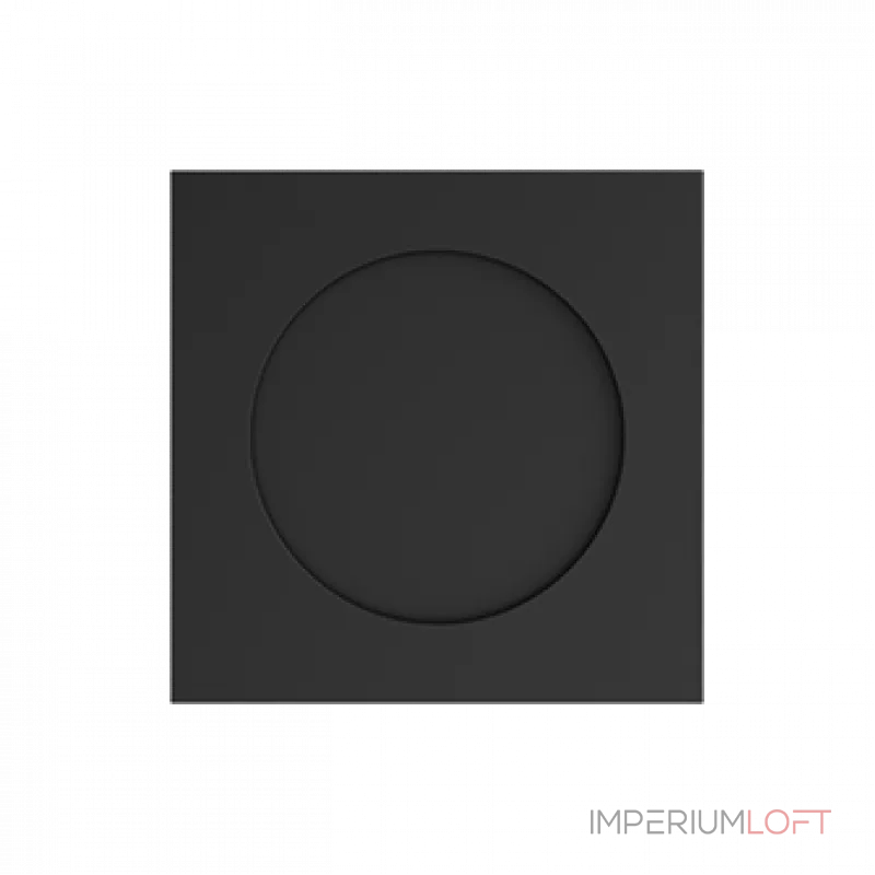 Держатель настенный для кнопки LeDron Holder F00XN00-04-1 Base Ink-Black от ImperiumLoft