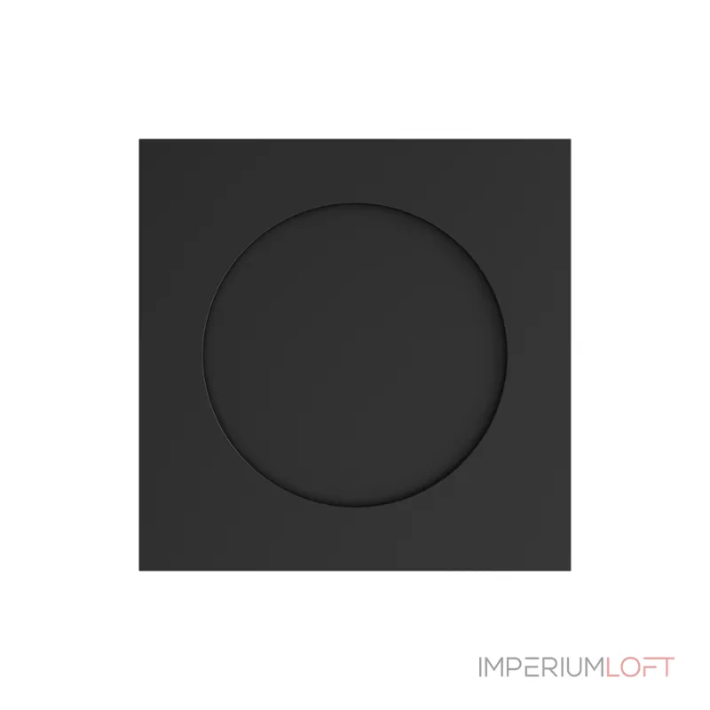 Держатель настенный для кнопки LeDron Holder F00XN00-04-1 Base Ink-Black от ImperiumLoft