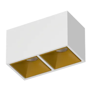 Потолочный светильник Ledron KUBING 2 White-Gold 4000K Потолочный светильник Ledron KUBING 2 White-Gold 4000K