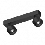 Потолочный поворотный светодиодный светильник LeDron SAGITONY SAGITONY E2 S75 Black 4000K от ImperiumLoft