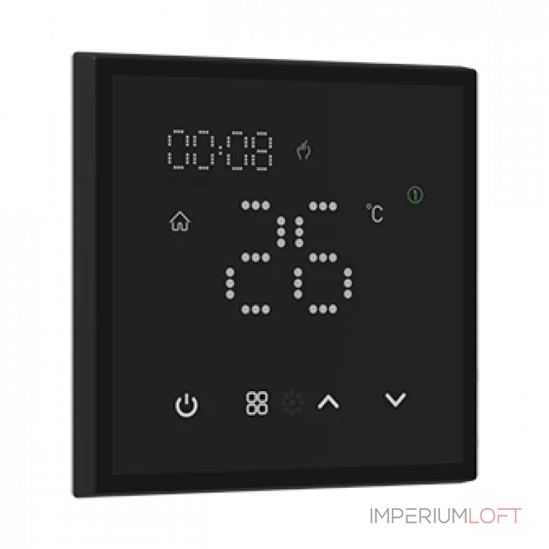 Беспроводной сенсорный термостат LeDron WIFI Touch Electric heating Thermostat Black от ImperiumLoft