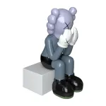 Дизайнерская статуэтка копилка LeDron KAWS 70B grey от ImperiumLoft