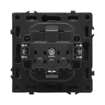 Розетка одинарная с заземлением с защитными шторками LeDron EU Socket Light Grey от ImperiumLoft