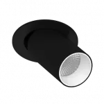 Встраиваемый поворотный светодиодный светильник LeDron DANNY MINI DANNY MINI S40 Black-Whit от ImperiumLoft