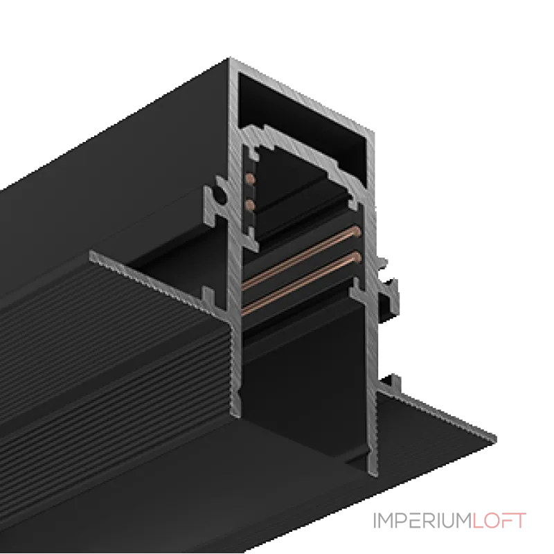 Встраиваемый магнитный трек Ledron АВД-7715 1250 Black от ImperiumLoft