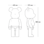 Статуэтка LeDron BEAR Mini BN95 Blue от ImperiumLoft