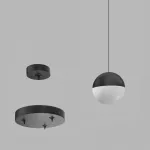 Подвесной светильник LeDron SAGITONY R T128 Sagitony R1 T128 Dim Bl