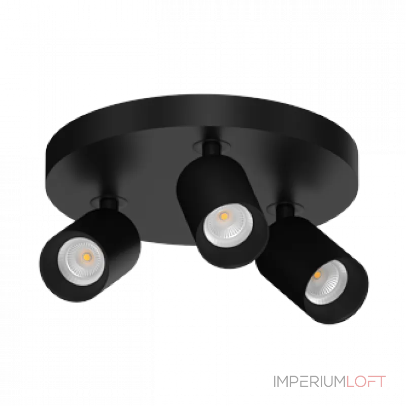Потолочный поворотный светодиодный светильник LeDron SAGITONY SAGITONY R3 S60 Black от ImperiumLoft Потолочный поворотный светодиодный светильник LeDron SAGITONY SAGITONY R3 S60 Black от ImperiumLoft