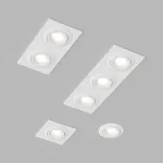 Встраиваемый поворотный светодиодный светильник LeDron LH07SB-R LH07SB-R SQ2 White 20W 3000K DIM TRIAC от ImperiumLoft