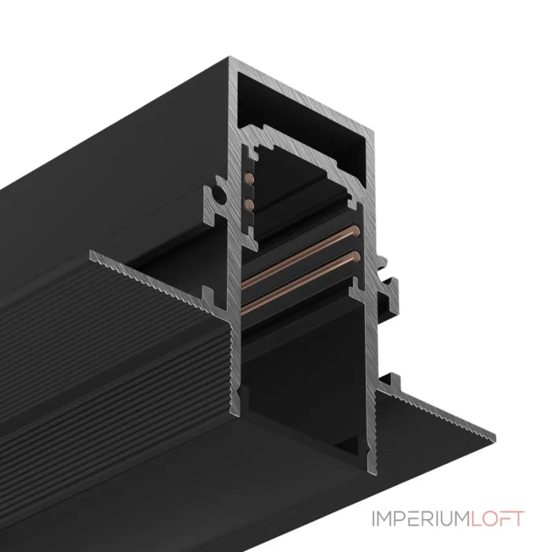 Встраиваемый магнитный трек Ledron АВД-7715 1250 Black от ImperiumLoft