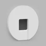 Встраиваемый светодиодный светильник для стен и ступеней LeDron WLB126/1W W от ImperiumLoft