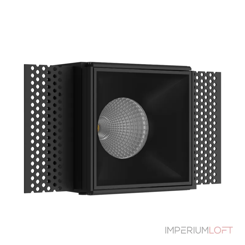 Встраиваемый светодиодный светильник LeDron RISE SQ H KIT1 RISE SQ H KIT1 LED 3K Black от ImperiumLoft