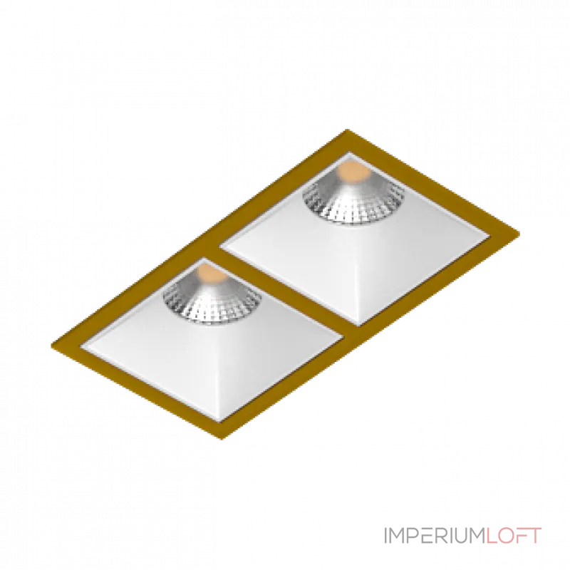 Встраиваемый светильник под сменную лампу LeDron RISE KIT2 RISE KIT2 Gold-White от ImperiumLoft Встраиваемый светильник под сменную лампу LeDron RISE KIT2 RISE KIT2 Gold-White от ImperiumLoft