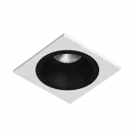 Встраиваемый светильник под сменную лампу LeDron AO1501010 AO1501010 SQ White-Black от ImperiumLoft