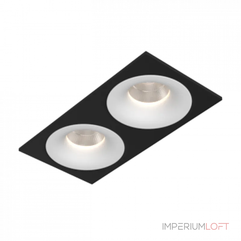 Встраиваемый светодиодный светильник LeDron LOFT LOFT SQ2 Black-White от ImperiumLoft Встраиваемый светодиодный светильник LeDron LOFT LOFT SQ2 Black-White от ImperiumLoft