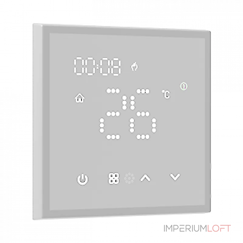 Беспроводной умный сенсорный термостат LeDron Zigbee Touch Electric heating Thermostat White от ImperiumLoft Беспроводной умный сенсорный термостат LeDron Zigbee Touch Electric heating Thermostat White от ImperiumLoft