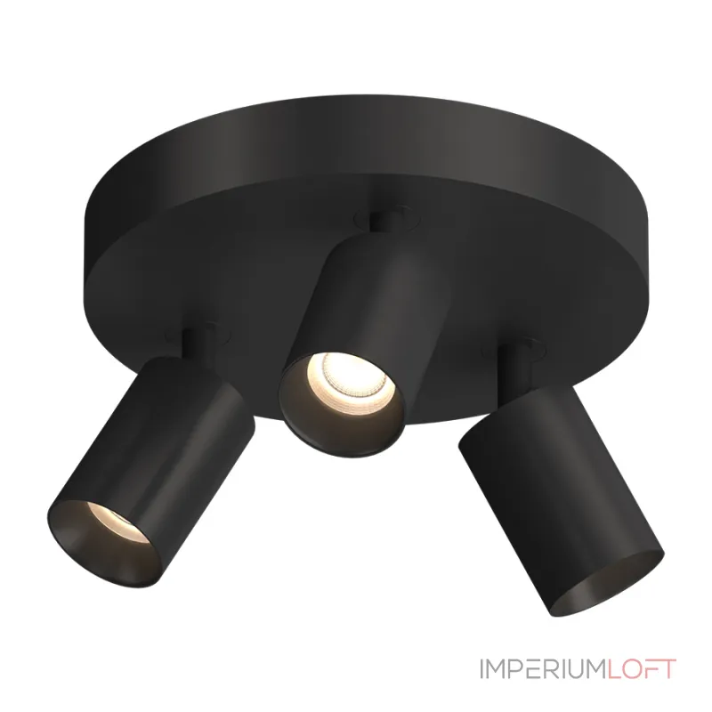 Потолочный поворотный светодиодный светильник LeDron SAGITONY SAGITONY R3 S60 Black от ImperiumLoft Потолочный поворотный светодиодный светильник LeDron SAGITONY SAGITONY R3 S60 Black от ImperiumLoft