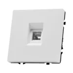Розетка компьютерная одиночная LeDron CAT 6 (DATA) White от ImperiumLoft
