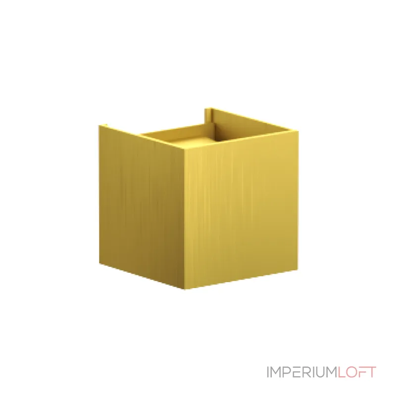 Настенный светодиодный светильник LeDron BCS-WL2027 BCS-WL2027 Brass от ImperiumLoft