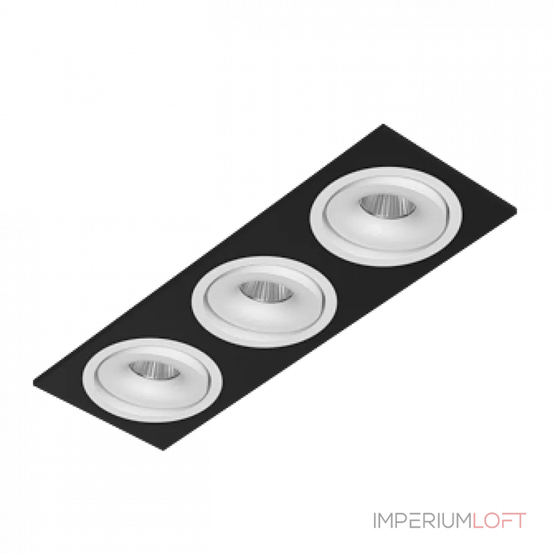 Встраиваемый поворотный светодиодный светильник LeDron MJ1006 MJ1006 SQ3 Black-White 4000K от ImperiumLoft Встраиваемый поворотный светодиодный светильник LeDron MJ1006 MJ1006 SQ3 Black-White 4000K от ImperiumLoft