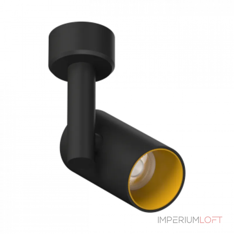 Потолочный поворотный светодиодный светильник LeDron CSU0609 CSU0609 Black-Gold TRIAC от ImperiumLoft