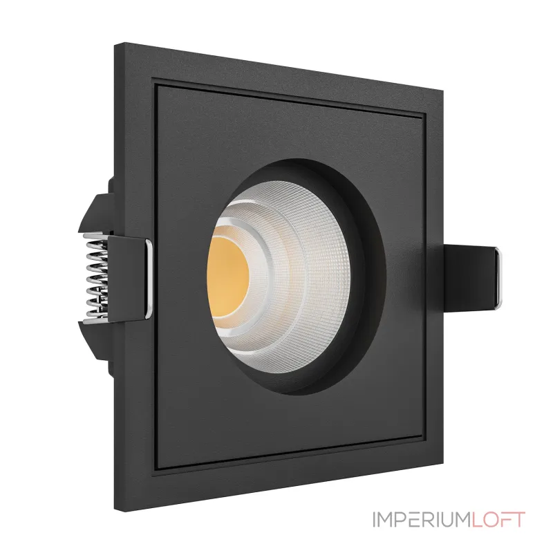 Встраиваемый светодиодный светильник LeDron BRUTAL BRUTAL SQ1 Black 4000K от ImperiumLoft