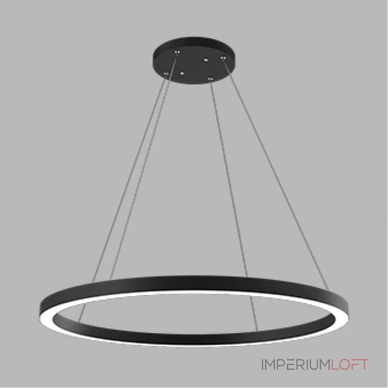 Подвесной светильник LeDron RING LINE RING LINE R800 Black 3K Подвесной светильник LeDron RING LINE RING LINE R800 Black 3K