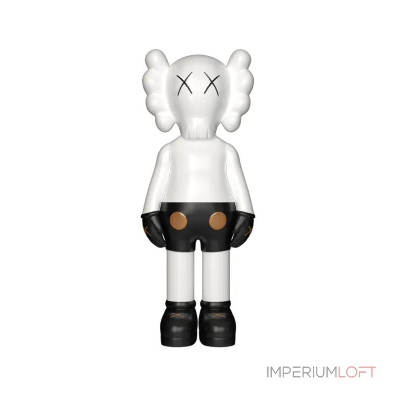 Дизайнерская статуэтка LeDron KAWS Mini 61A white от ImperiumLoft