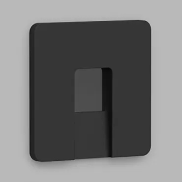 Встраиваемый светодиодный светильник для стен и ступеней LeDron WLB127/1W B