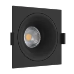 Встраиваемый светильник под сменную лампу LeDron MJ1003 MJ1003 SQ Black от ImperiumLoft