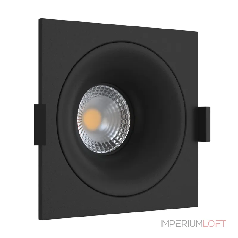 Встраиваемый светильник под сменную лампу LeDron MJ1003 MJ1003 SQ Black от ImperiumLoft Встраиваемый светильник под сменную лампу LeDron MJ1003 MJ1003 SQ Black от ImperiumLoft