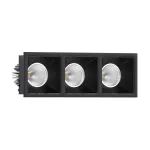 Встраиваемый светодиодный светильник LeDron RISE KIT RISE KIT 3 LED 4000K Black от ImperiumLoft