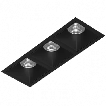 Встраиваемый светодиодный светильник LeDron RISE KIT RISE KIT 3 LED 4000K Black Встраиваемый светодиодный светильник LeDron RISE KIT RISE KIT 3 LED 4000K Black