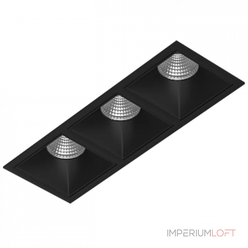 Встраиваемый светодиодный светильник LeDron RISE KIT RISE KIT 3 LED 4000K Black от ImperiumLoft Встраиваемый светодиодный светильник LeDron RISE KIT RISE KIT 3 LED 4000K Black от ImperiumLoft