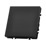 Выключатель одноклавишный звонкового типа LeDron 1G Reset Black от ImperiumLoft