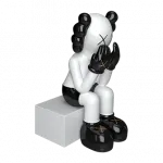 Дизайнерская статуэтка копилка LeDron KAWS 70B white от ImperiumLoft