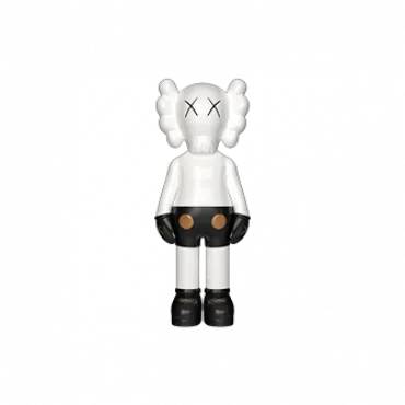 Дизайнерская статуэтка LeDron KAWS Mini 61A white